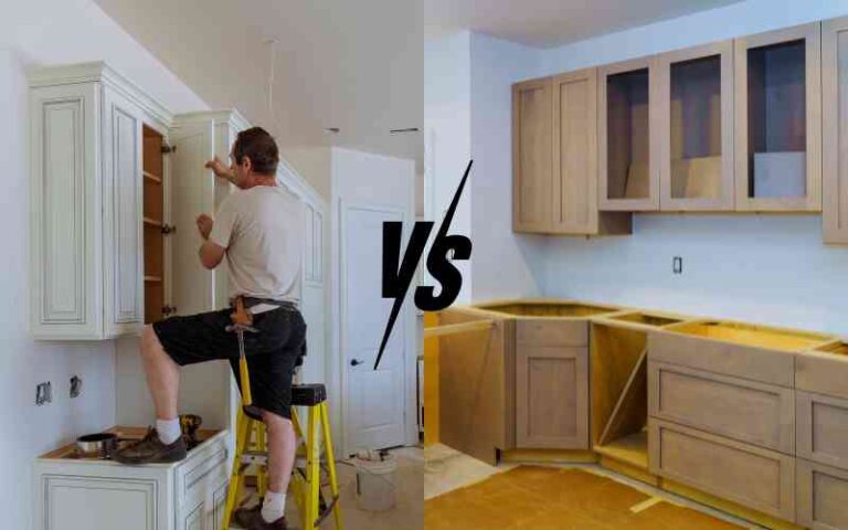 Cabinet Refacing vs Replacement